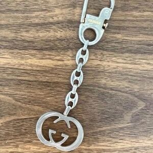 Authentic Gucci bag charm keychain